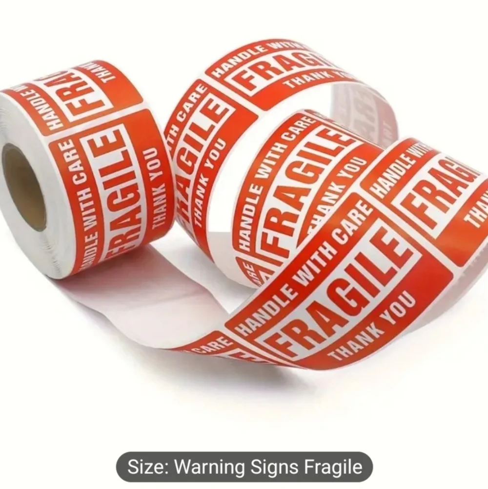 Fragile Warning Stickers, 